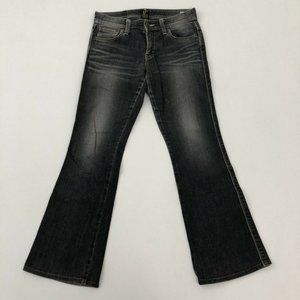 Something Edwin Jeans Women's Black La Plus Belle Vintage Regular Fit Size 30X30